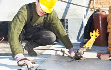 Kimberworth Park flat roof construction